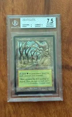 Gaea’s Cradle BGS 8.5 - NM-MINT Graded MTG Urza’s Saga Reserved List - Image 2