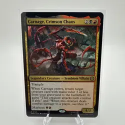 Carnage, Crimson Chaos | #0125 | R | Marvel's Spider-Man MTG - Image 1