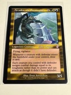 Arcades, the Strategist - Time Spiral: Remastered Regular NM Magic the Gathering - Image 1