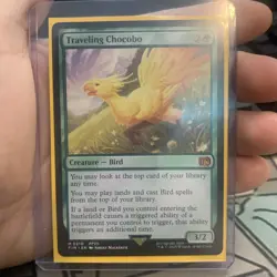 Traveling Chocobo - MTG: Final Fantasy - Non Foil - Image 1