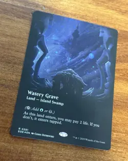 Watery Grave (Borderless) (Galaxy Foil) Edge of Eternities Foil - Image 1