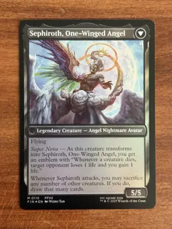 Sephiroth, Fabled SOLDIER - MTG Final Fantasy (FOIL) - Image 2