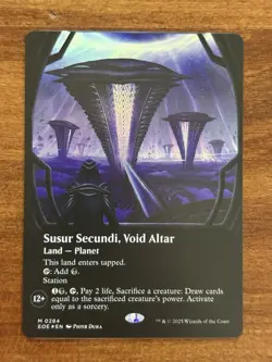 Susur Secundi, Void Altar - Borderless Non-Foil - MTG Edge of Eternities - NM - Image 1