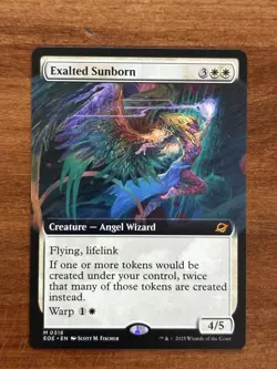 Exalted Sunborn (Extended Art) [Edge of Eternities] MTG - Image 1