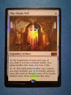 The Chain Veil Magic 2015 (M15) Foil LP Magic MTG - Image 1