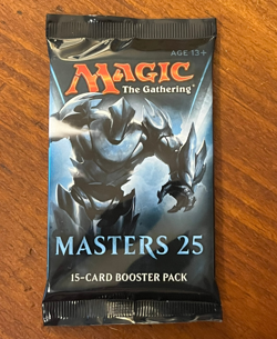 MASTERS 25 Booster Pack * MTG * Magic the Gathering * Factory Sealed - Image 1