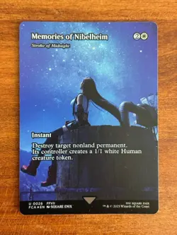 Memories of Nibelheim - Stroke of Midnight MTG Final Fantasy Through Ages Foil - Image 1