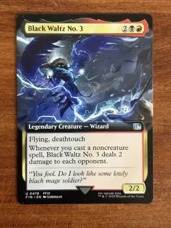 Black Waltz No. 3 (Extended Art) Final Fantasy Regular - Image 1