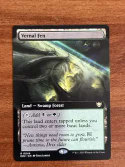 Vernal Fen 0044 EXTENDED ART Commander: Edge of Eternities Regular NM - Image 1