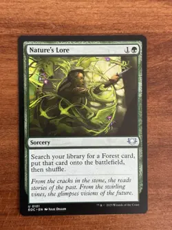 Nature's Lore - MTG - Commander: Edge of Eternities - Excellent NM - Image 1