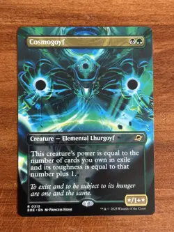 MTG - Cosmogoyf - Borderless - EOE 0313 - Edge of Eternities - Rare - Magic - Image 1