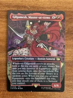 Gilgamesh, Master-at-Arms (Borderless) Final Fantasy Regular - Image 1