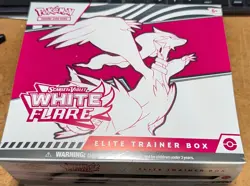 Pokemon Scarlet and Violet White Flare Elite Trainer Box ETB - Image 1