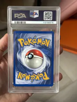1999 POKEMON 1ST EDITION Machamp 8/102 Holo PSA 7 TRADING CARD GAME TCG - Image 2