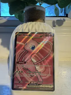 Pokemon Card Mew EX 193/165 Scarlet & Violet 151 Full Art Near Mint - Image 1
