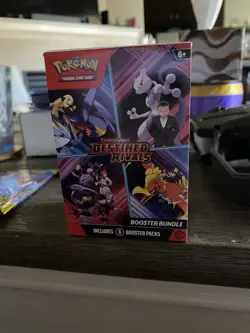 Pokemon TCG DESTINED RIVALS Booster Bundle Box Sealed - Image 1