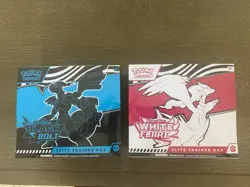 Pokemon Black Bolt and White Flare Elite Trainer MINT Box ETB Set of 2 + GIFTS🔥 - Image 1
