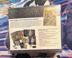 Pokemon TCG: Paldean Fates Pokemon Center ETB + ETB Protector case - Image 3