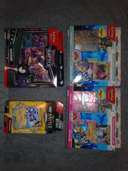 LOT 4 UNOPENED POKEMON DECKS SEALED MARNIE RIVAL BATTLE WORLD CHAMPIONSHIP - Image 2