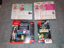 LOT 4 UNOPENED POKEMON DECKS SEALED MARNIE RIVAL BATTLE WORLD CHAMPIONSHIP - Image 3