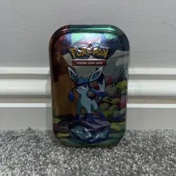 Pokemon TCG: Scarlet & Violet-Prismatic Evolutions Mini Tins - Glaceon - Image 2