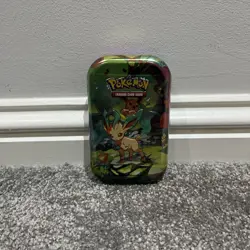 Pokemon TCG Scarlet & Violet Prismatic Evolutions Mini Tin Sealed [Leafeon] - Image 1
