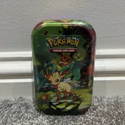 Pokemon TCG Scarlet & Violet Prismatic Evolutions Mini Tin Sealed [Leafeon] - Image 2