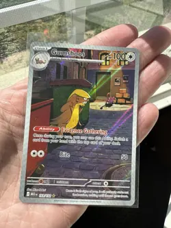 Gumshoos - Illustration Rare 153/132 - Mega Evolution Pokemon - NM/M - Image 1