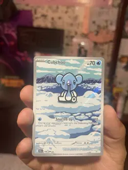 Cubchoo - 109/086 Illustration Rare - Pokemon Black Bolt ⚫ - Image 1
