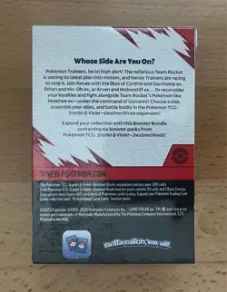 Pokemon TCG Scarlet & Violet Destined Rivals Booster Bundle Factory Sealed - Image 2