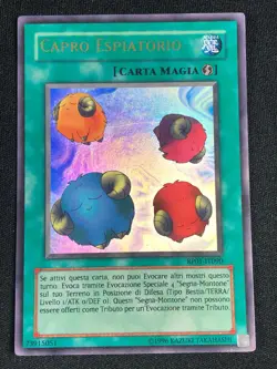 YUGIOH SCAPEGOAT RP01-IT090 ULTRA LP ITALIAN - Image 1