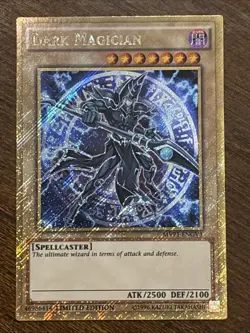 Yu-Gi-Oh! TCG Dark Magician (Gold Secret Rare) MVP1-ENGV3 Limited Edition LP - Image 1