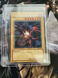 Red-Eyes B. Dragon JMP-002 Shonen Jump Magazine Promos Unlimited - Image 1