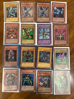 Yugioh 1500 + COLLECTION Cards Lot HOLOGRAPHIC Vintage RARES - Mixed Set - Image 1