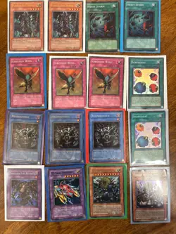 Yugioh 1500 + COLLECTION Cards Lot HOLOGRAPHIC Vintage RARES - Mixed Set - Image 2