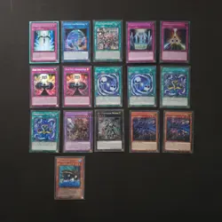 16x Yugioh! - Secret Rare Karten Sammlung gemischt div. Cards /AD - Image 2