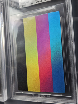 YU-GI-OH FOIL PAIR OF TEST PRINT CMYB HOLO ERROR CARD BECKET 8 EX-MT RARE - Image 1