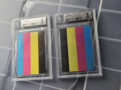 YU-GI-OH FOIL PAIR OF TEST PRINT CMYB HOLO ERROR CARD BECKET 8 EX-MT RARE - Image 2