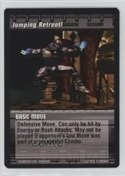 1996 Killer Instinct Trading Card Game Jumping Retreat! - Image 1
