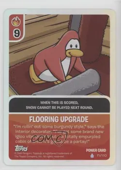 2008 Club Penguin Trading Card Game Flooring Upgrade #71 - Image 1