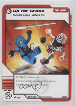 2011 Lego Ninjago - Masters of Spinjitzu Trading Card Game Up for Grabs #28 - Image 1