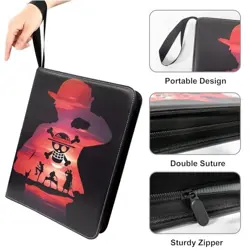 Trading Card Binder for One Piece Cards,9 Pocket with 60 one piece-1080 cards - Image 4