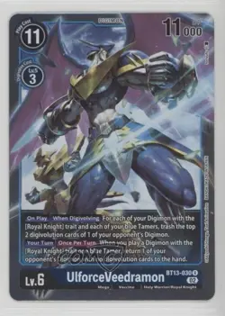 2023 Digimon Card Game - Versus Royal Knights (BT13) R UlforceVeedramon - Image 1