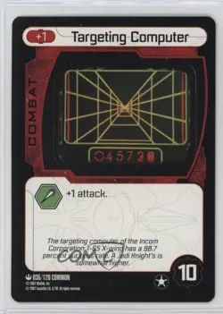 2007 Star Wars: Pocket Model Trading Card Game Targeting Computer #035 - Image 1