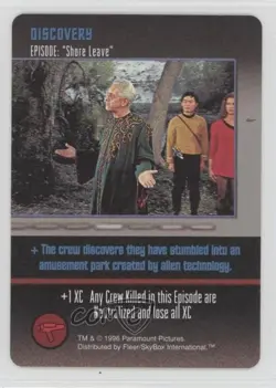 1996 Star Trek - The Card Game Discovery Episode: Shore Leave - Image 1
