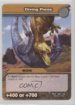 2008 Dinosaur King Trading Card Game Series 1: Diving Press #DKCG-086 - Image 1