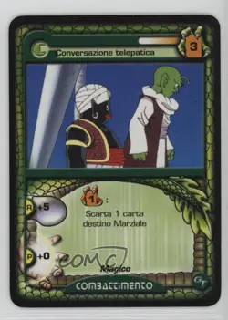 1998 Dragon Ball GT Italian Trading Card Game Conversazione telepatica - Image 1