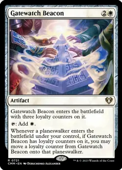 X 1 Gatewatch Beacon NM-M Commander Masters 721 MTG Magic The Gathering - Image 1