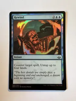 Rewind - FOIL - MTG Modern Masters 2017 - NM - Image 1