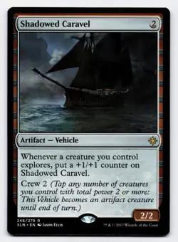 Shadowed Caravel [246/279] XLN Rare Non-Foil [MTG Card English] - Image 1